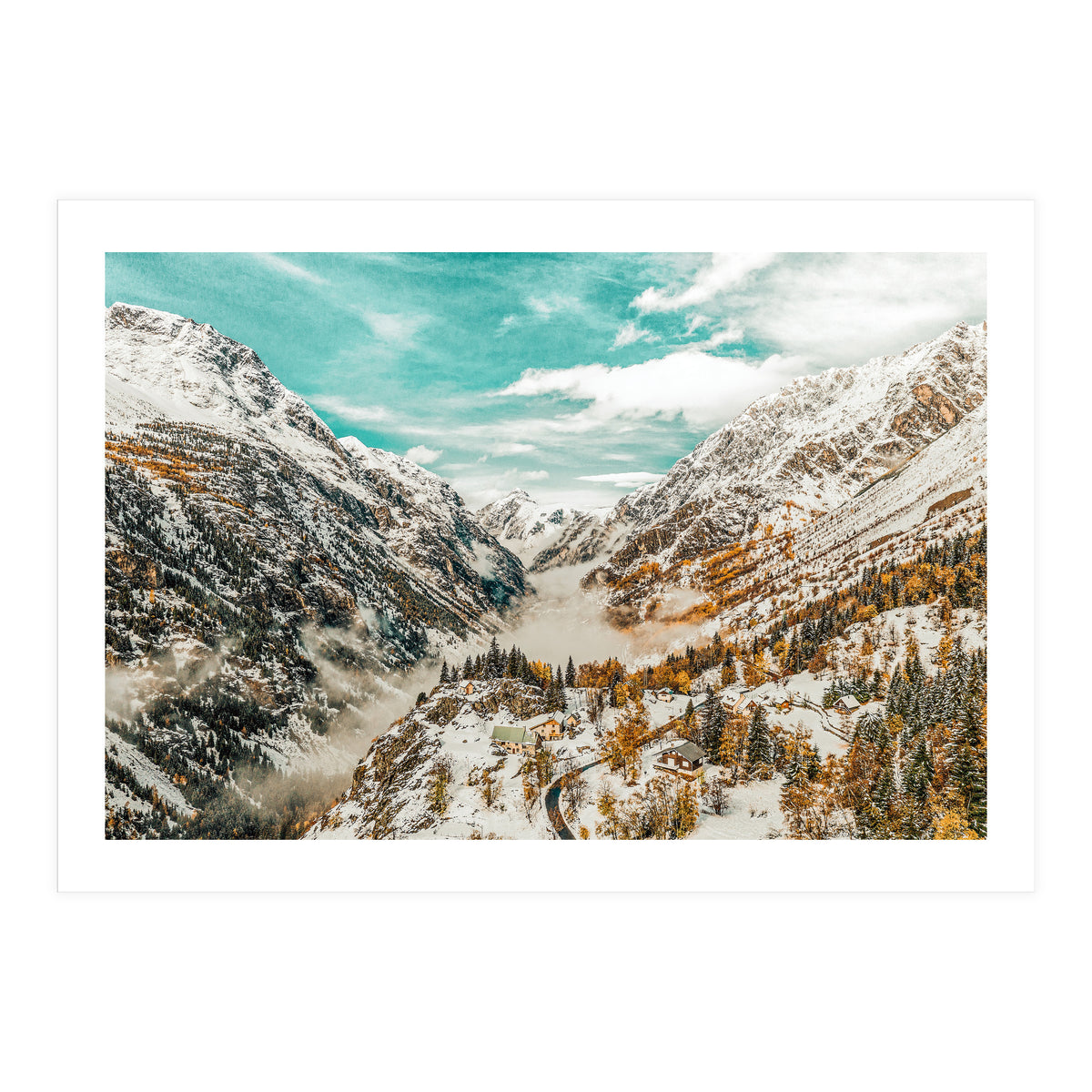 Snow & Sunny (Print Only)