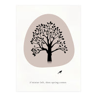 Natural tree - minimal art (Print Only)