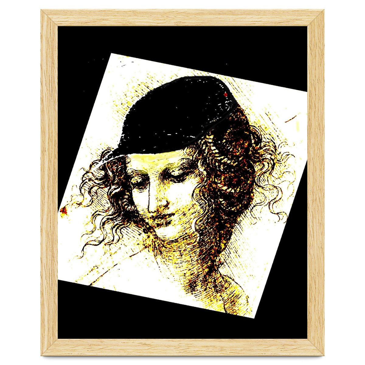 Renaissance women with baseball cap