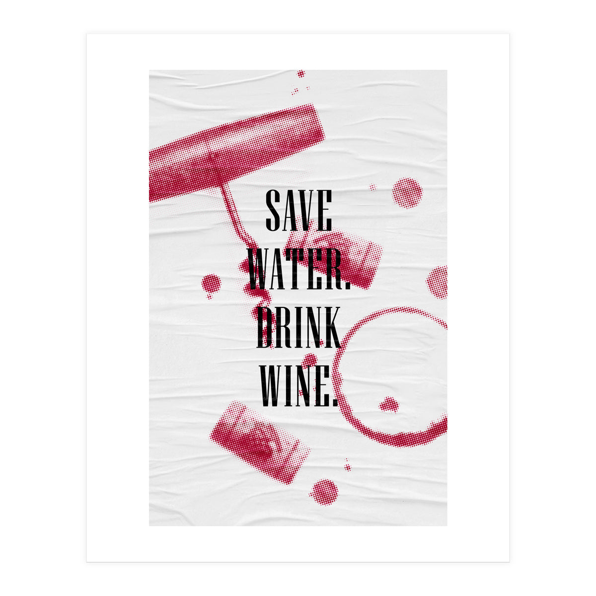 Adulting Save Water1 (Print Only)