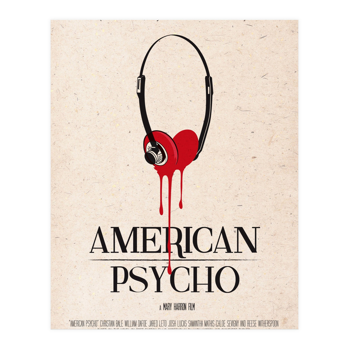 American Psycho movie poster (Print Only)