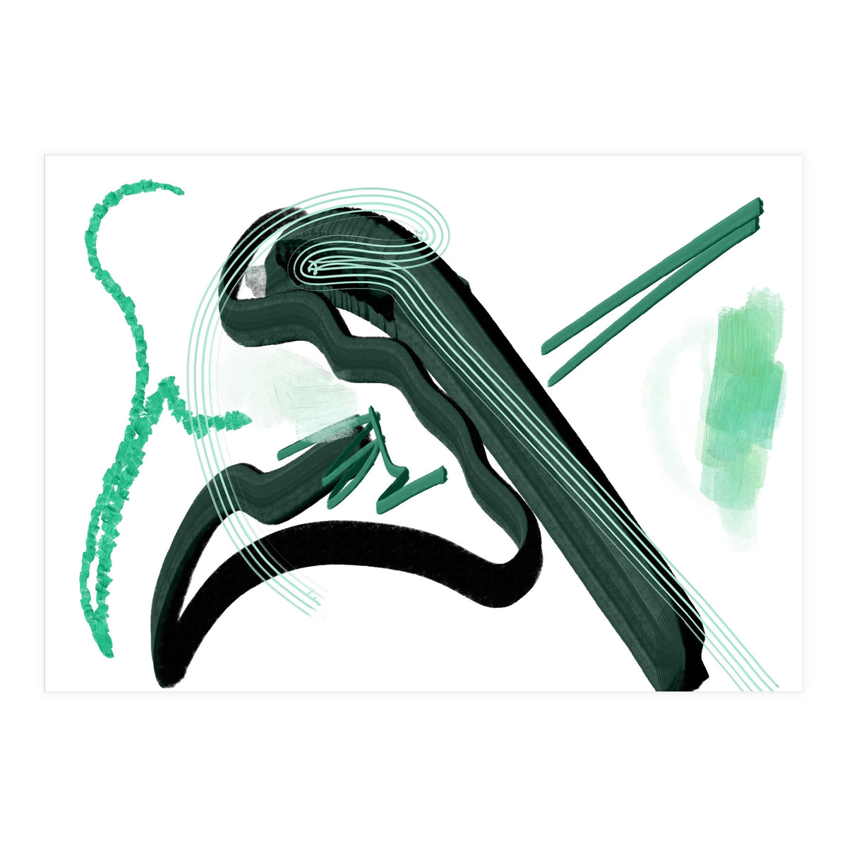 green paths (Print Only)