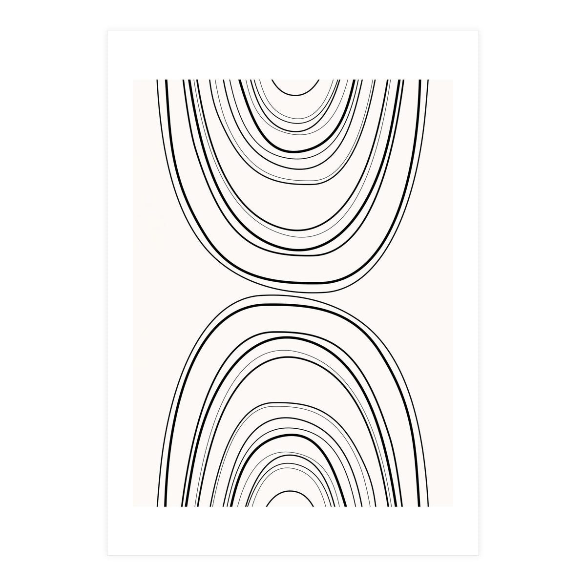 MINIMALIST ART - LINE ARCHES (Print Only)