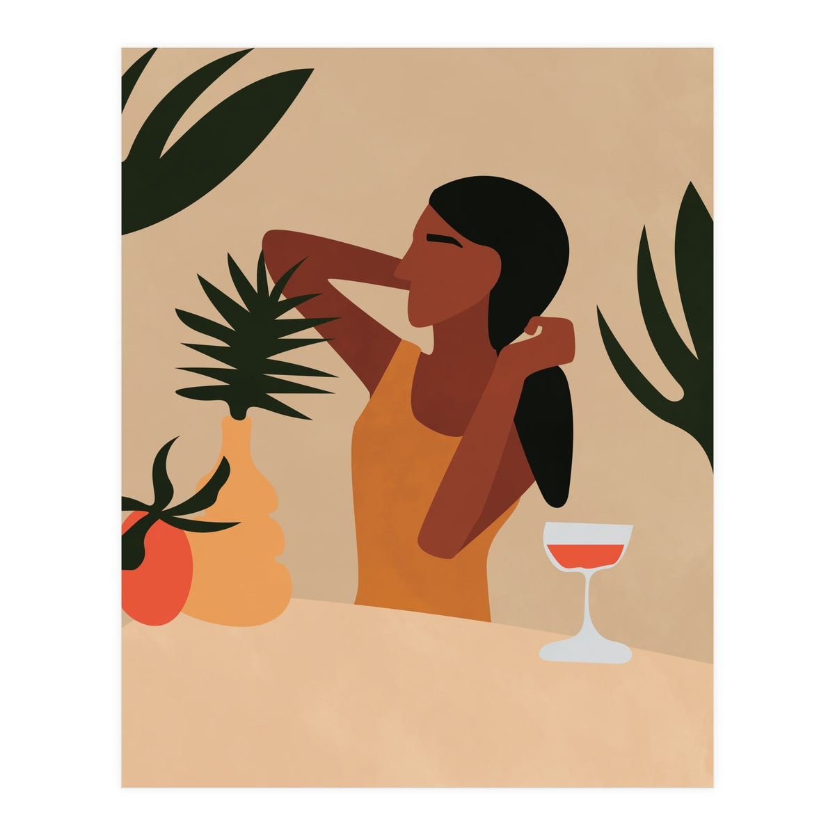 Tropical Girl (Print Only)