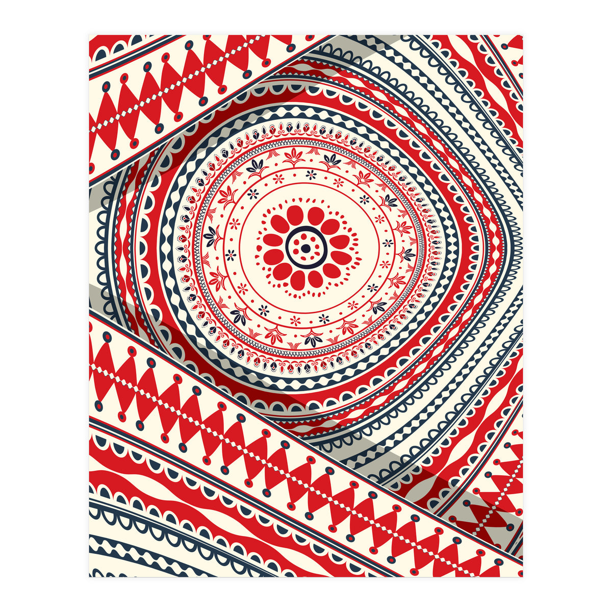 Romanian embroidery background 15 (Print Only)