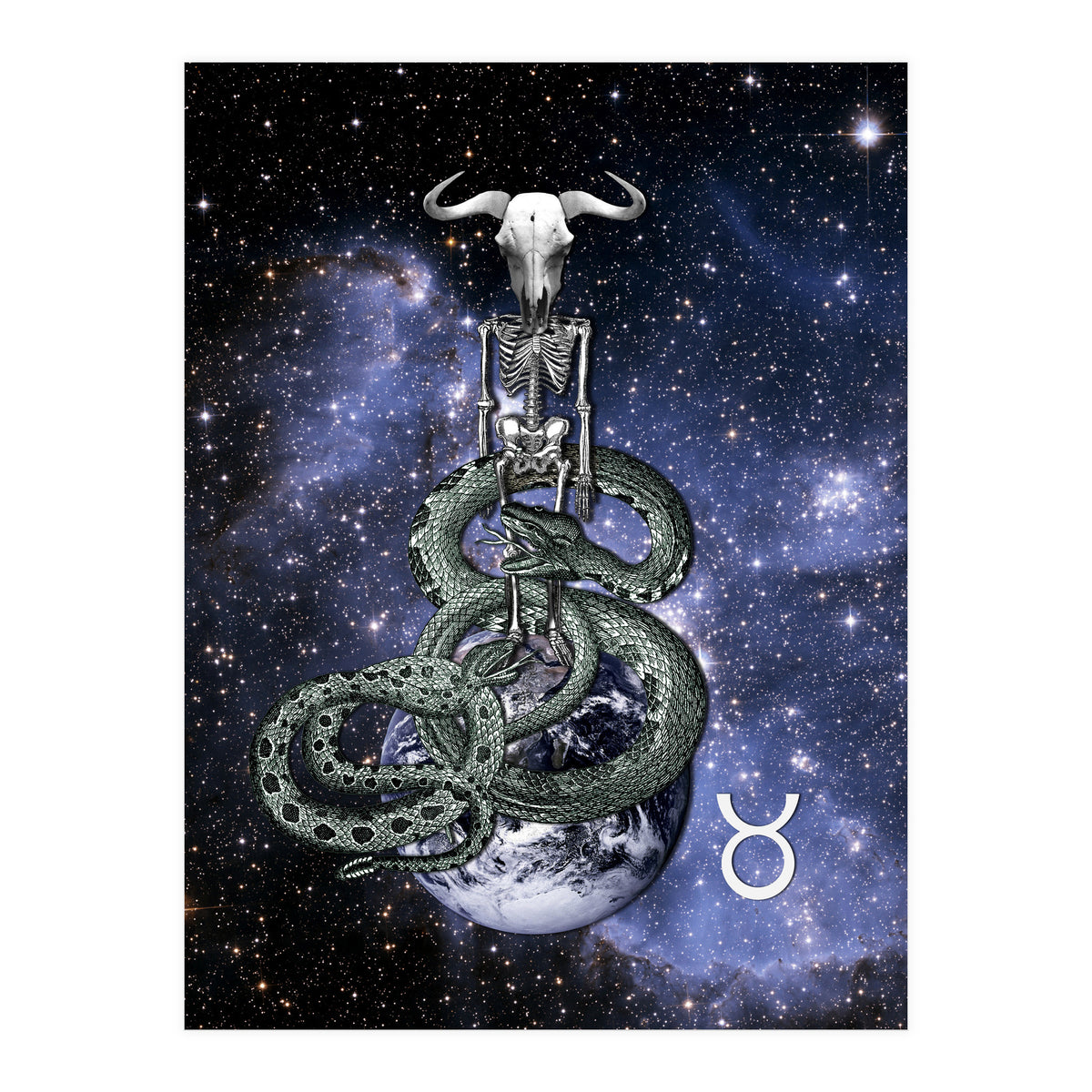 Tauro Zodiac Sign (Print Only)