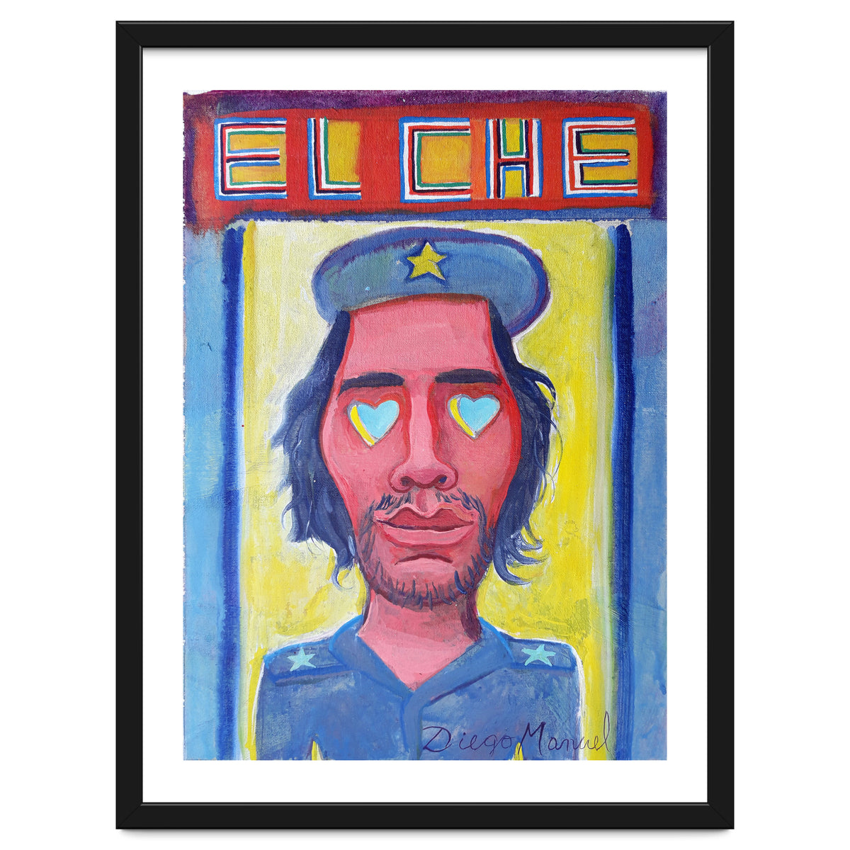 Che Guevara Y Corazones 1