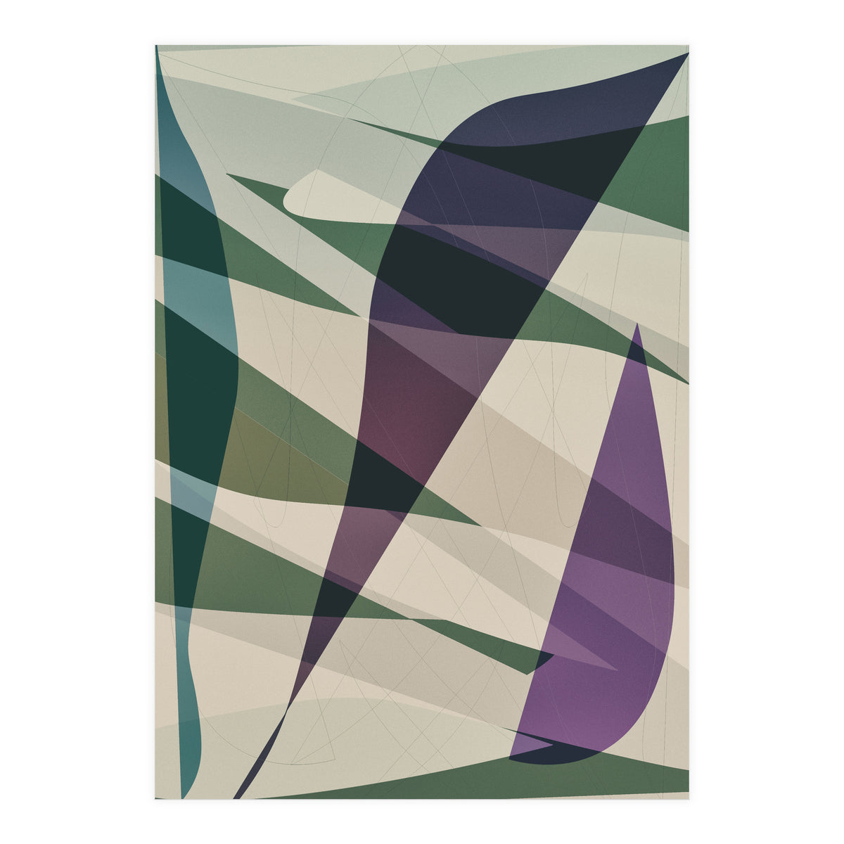 Abstract Composition No. 4 (Print Only)