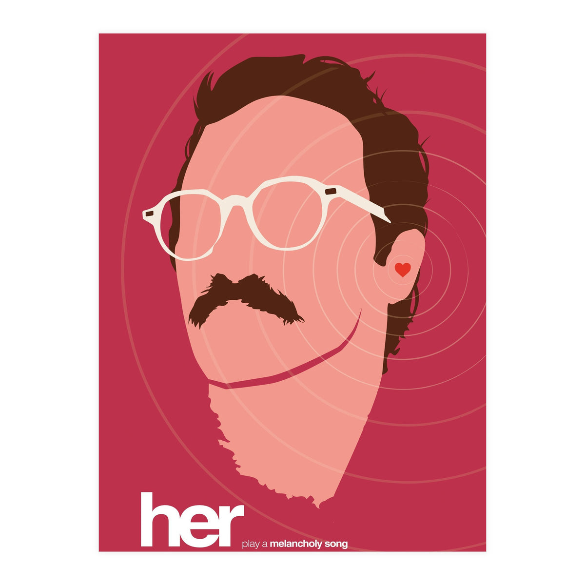 Her movie poster (Print Only)