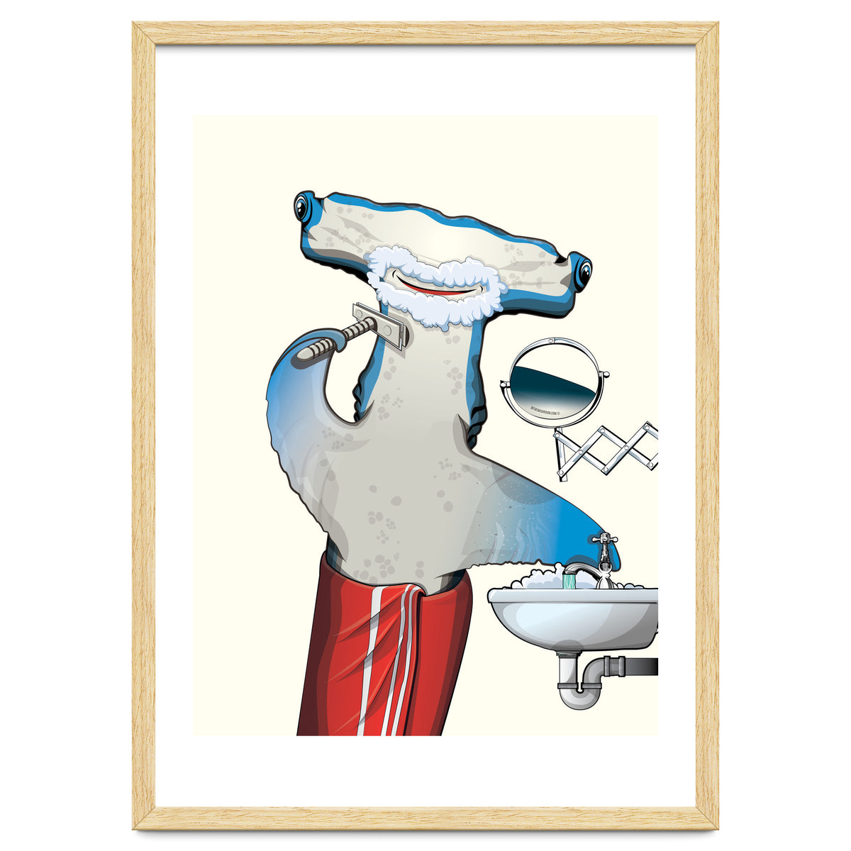 Hammerhead Shark Shaving