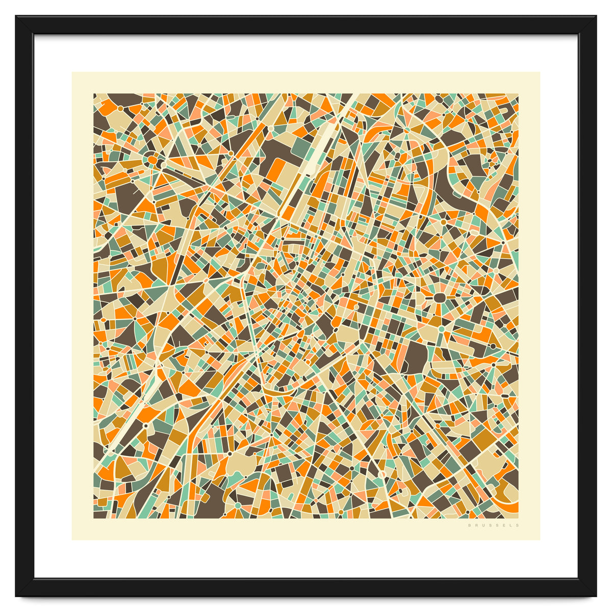 BRUSSELS MAP
