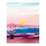 Her Heart Was Made Of Liquid Sunsets (Print Only) thumbnail