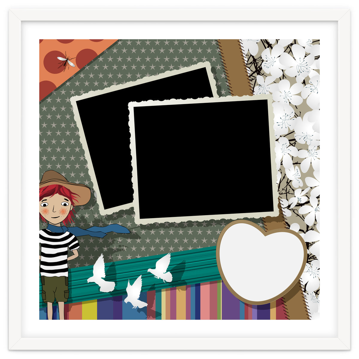 Vintage Photos Collage