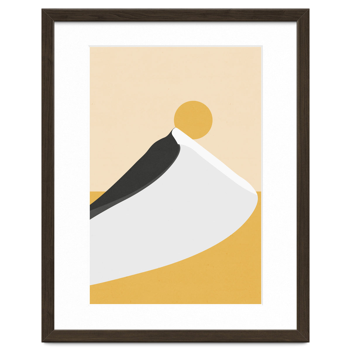 Abstract Dune - Golden Desert