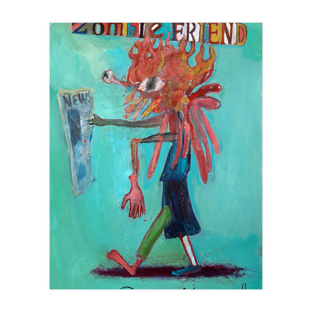 Zombie Friend (Print Only)