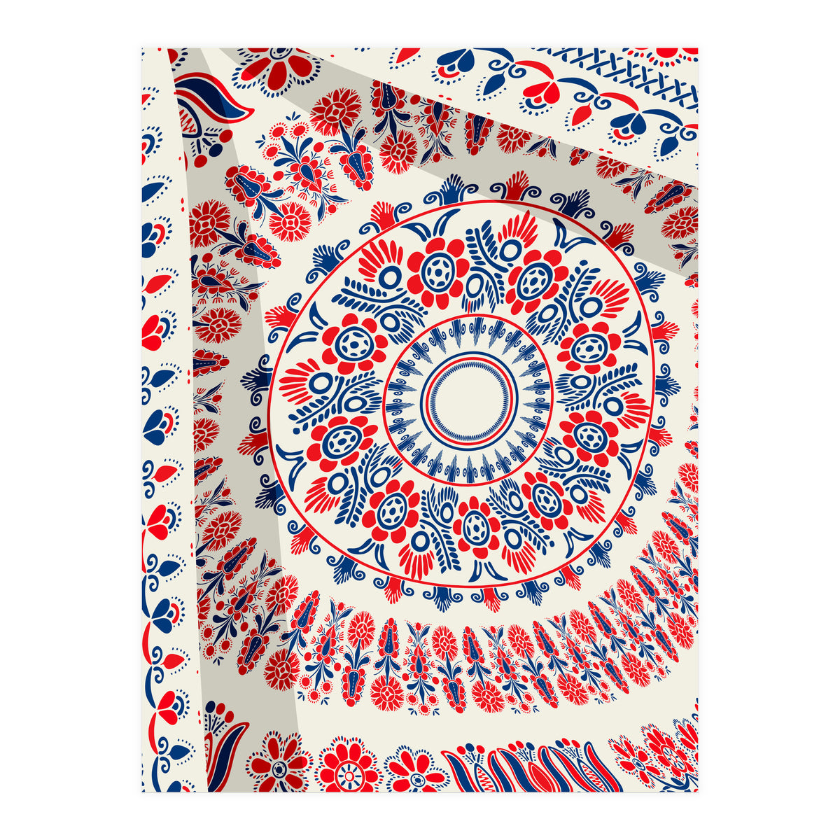 Romanian embroidery background 37 (Print Only)