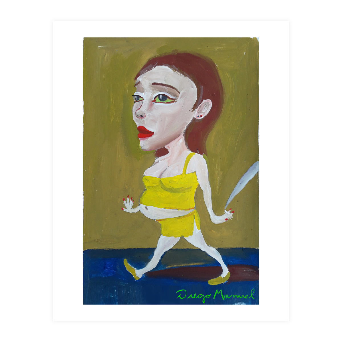 Walking girl 3 (Print Only)