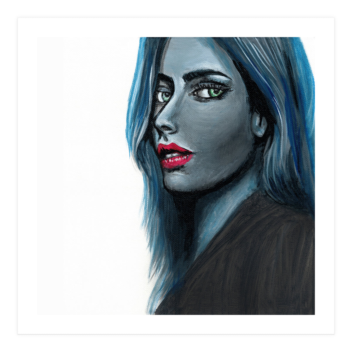 Blue Woman (Print Only)