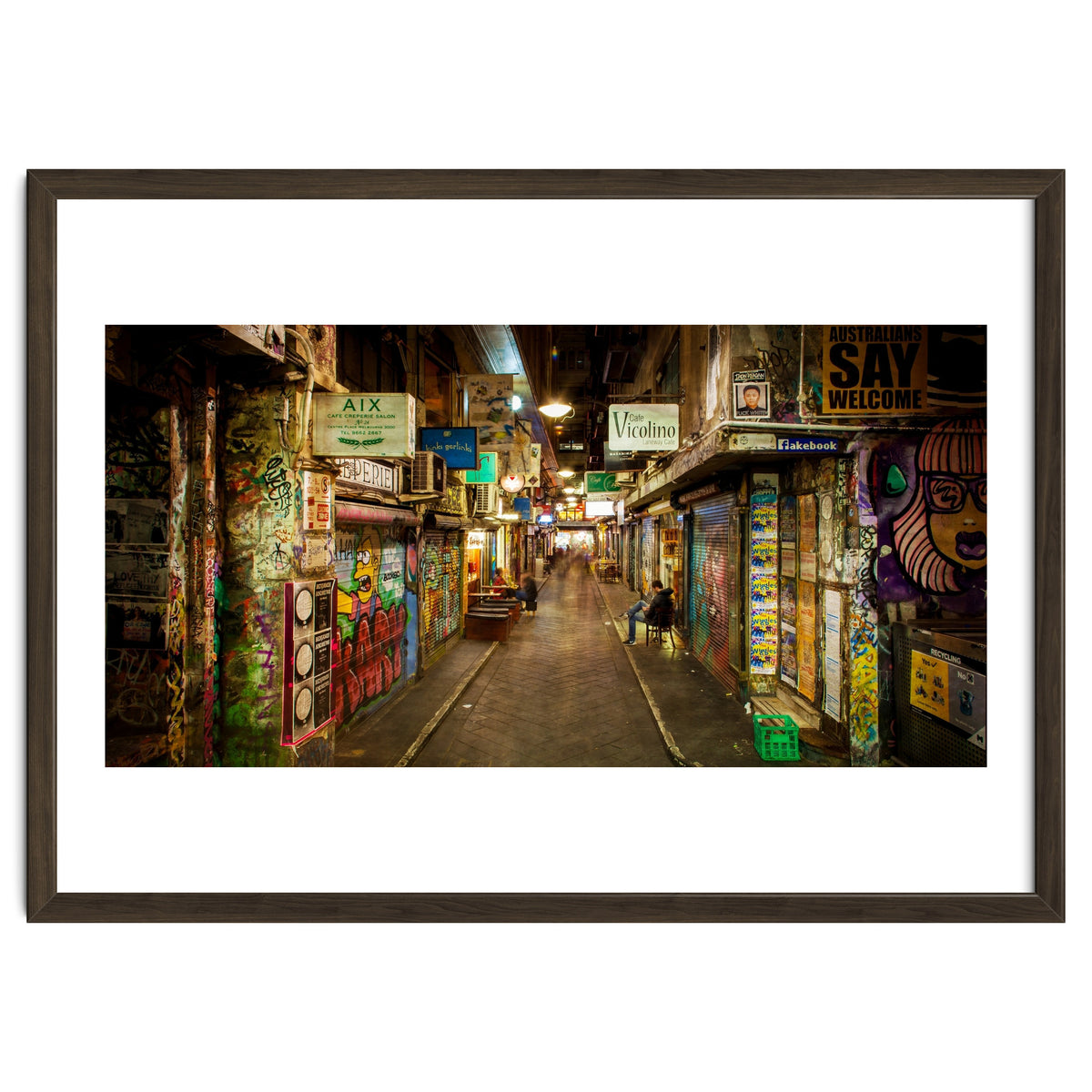 Centre Place After Dark