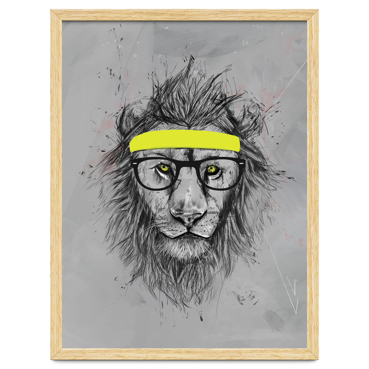 Hipster Lion