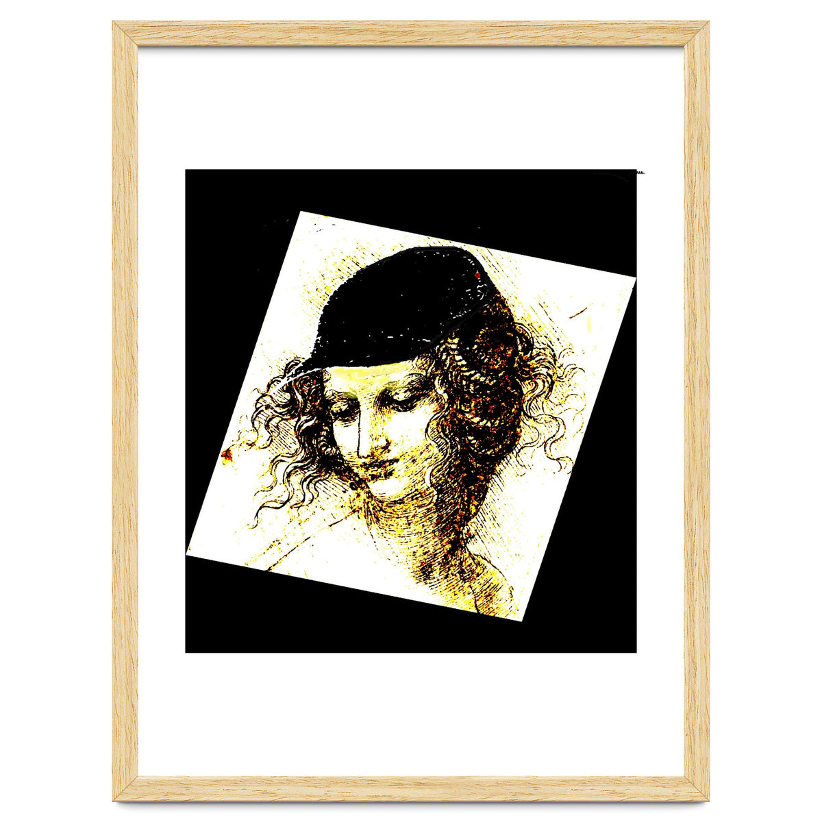 Renaissance women with baseball cap