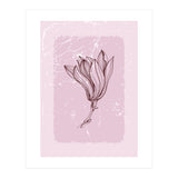 Magnolia Minimal Contemporary Botanical Floral (Print Only) thumbnail