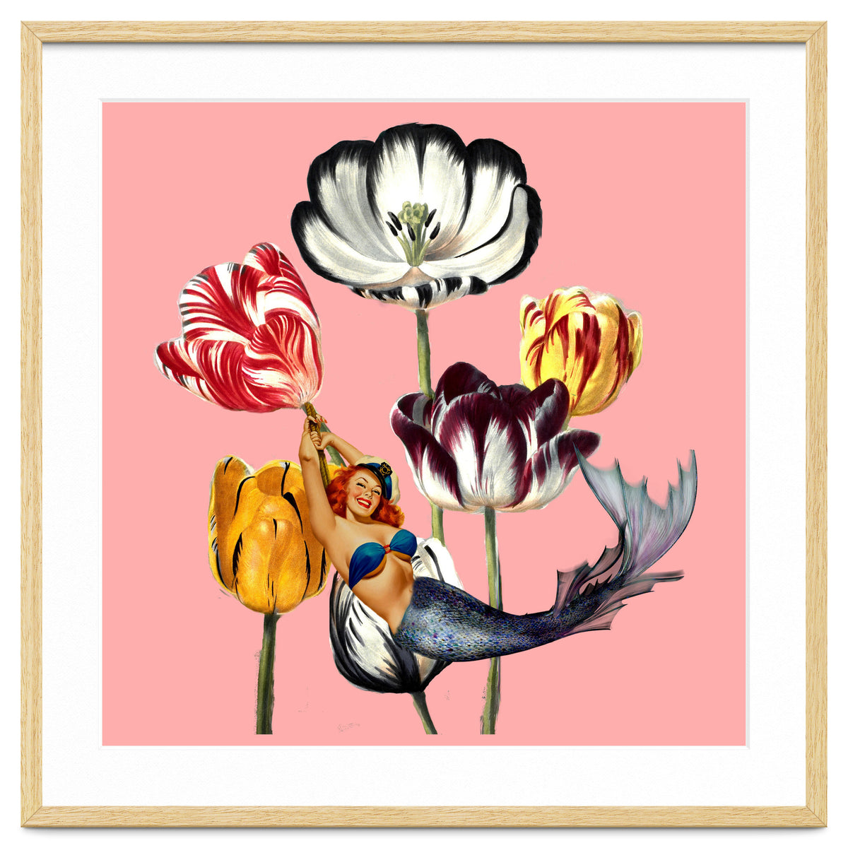 Mermaid On Earth Pink