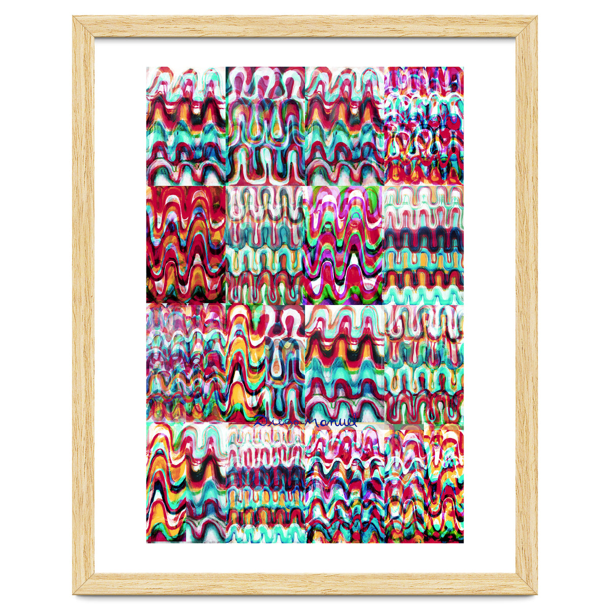 Pop abstract color full