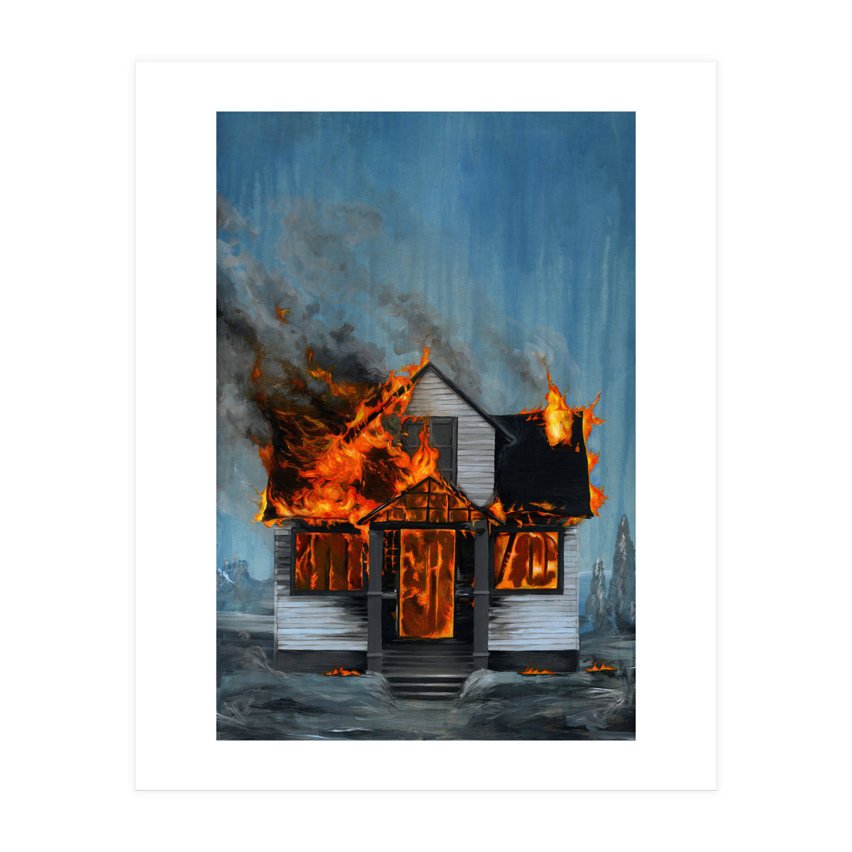 House On Fire (Print Only)