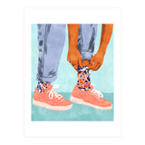 Pull Up Those Pretty Socks! | Optimism Hustle Positivity | Good Vibes Luck Po (Print Only) thumbnail