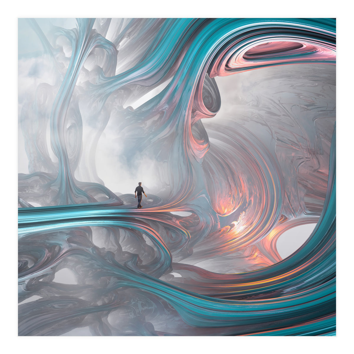 Fractal 1 (chloroform) (Print Only)