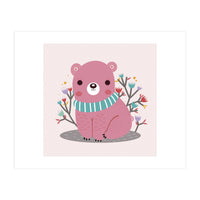 Pink bear (Print Only)