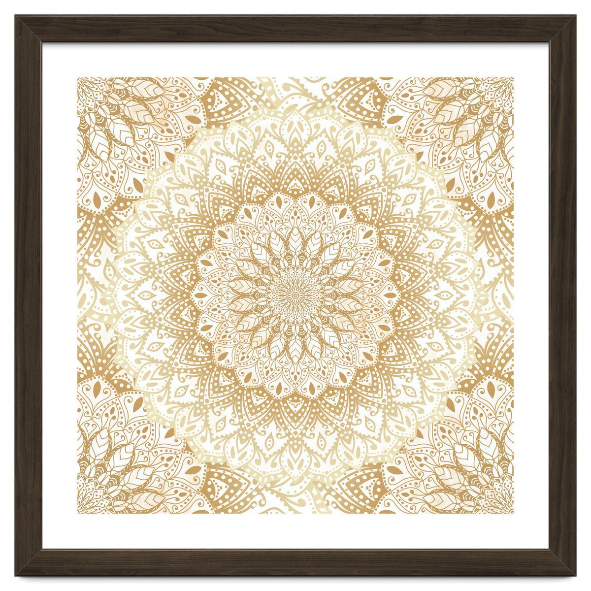 Mandalas For May Gold