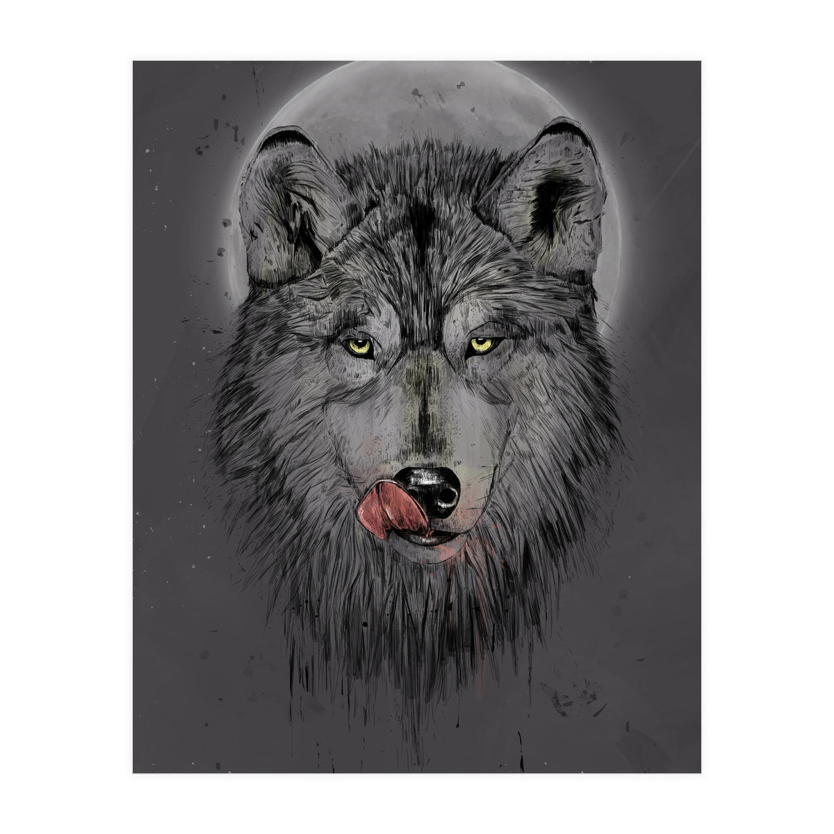 Dinner Time Dark Version (Print Only)