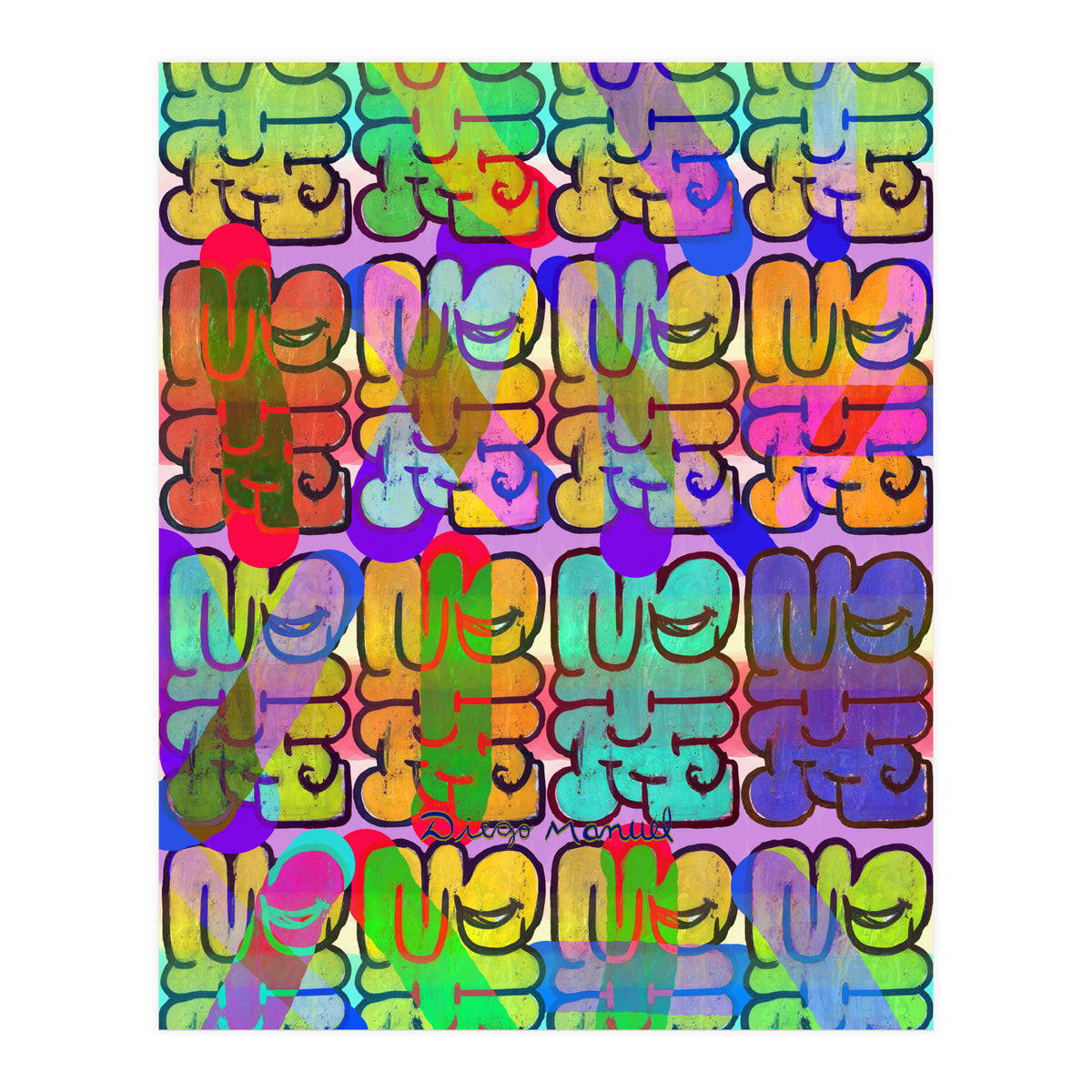 Graffitis 2021 Tapiz 99 (Print Only)