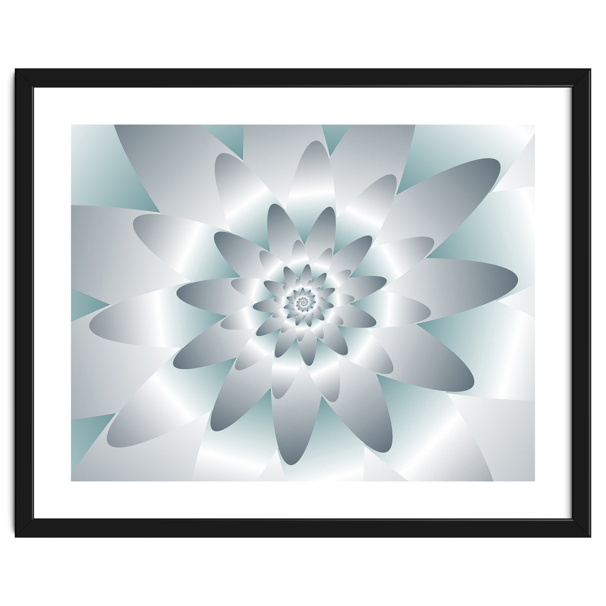 Swirl Flower Pattern