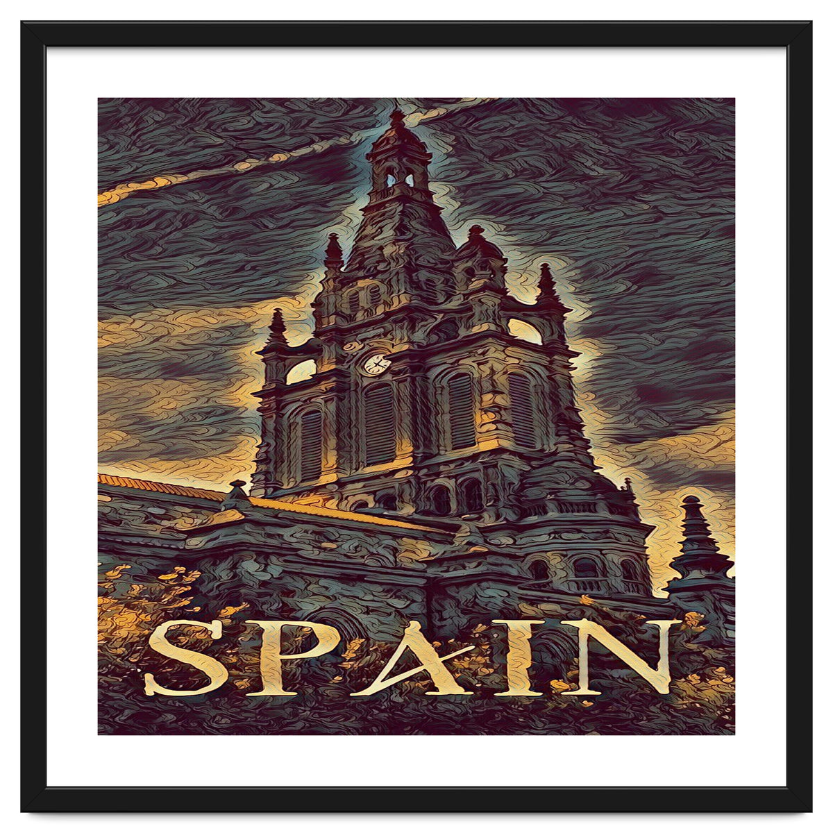 Gothic church in Spain