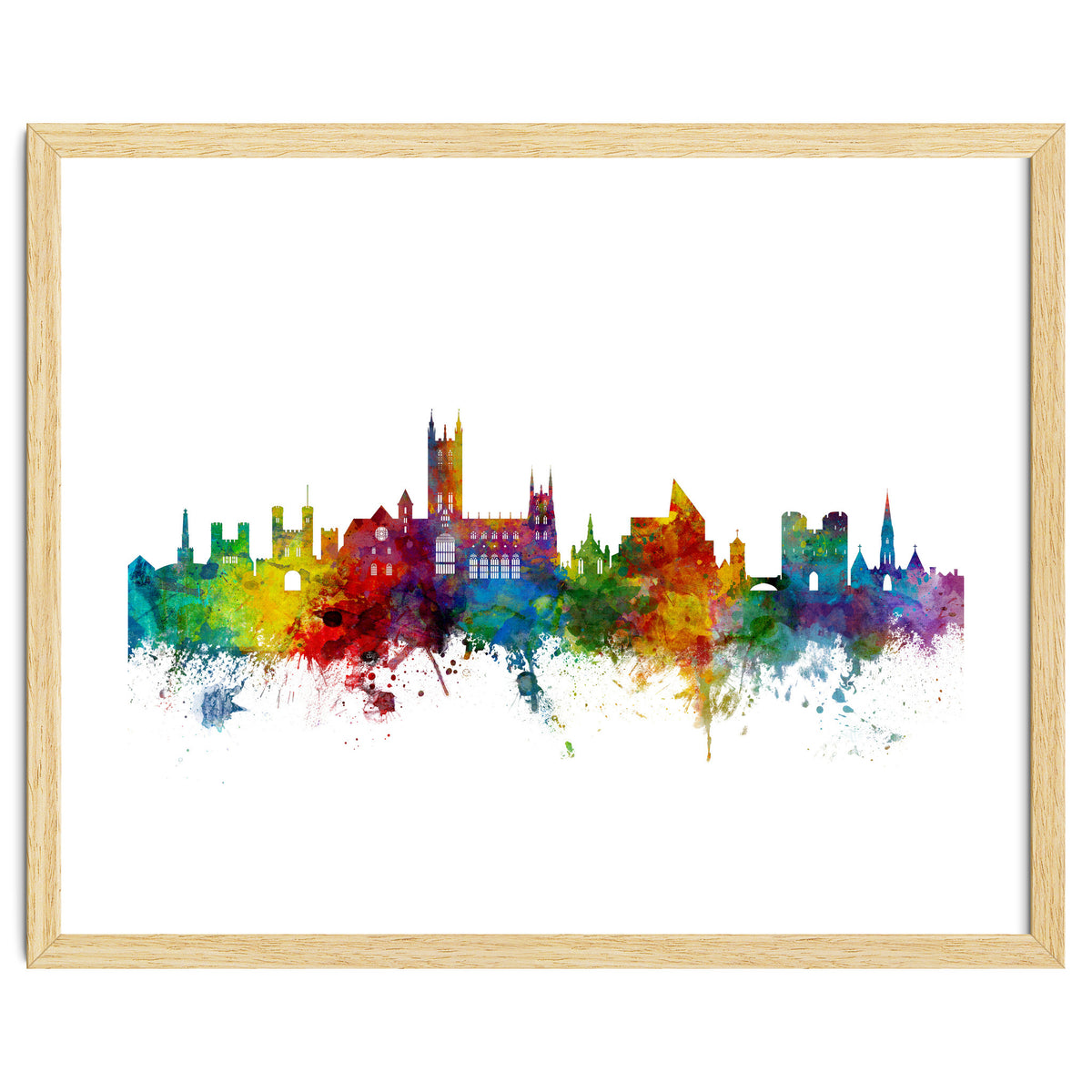 Canterbury England Skyline