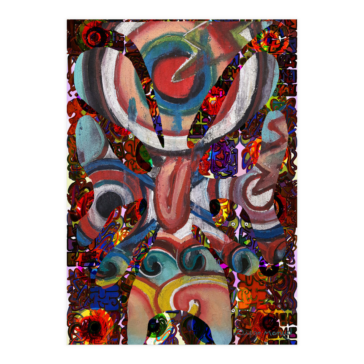 Pop Abstract 2023 Tapiz 27 (Print Only)