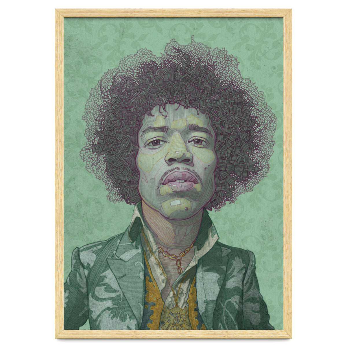 Hendrix Illustration