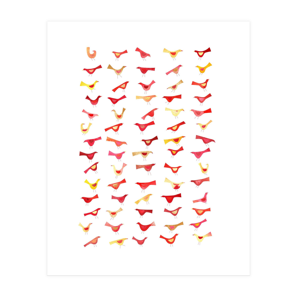 An Army Of Undisciplined Birds (Print Only)