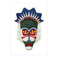 Tribal Mask 17 (Print Only)