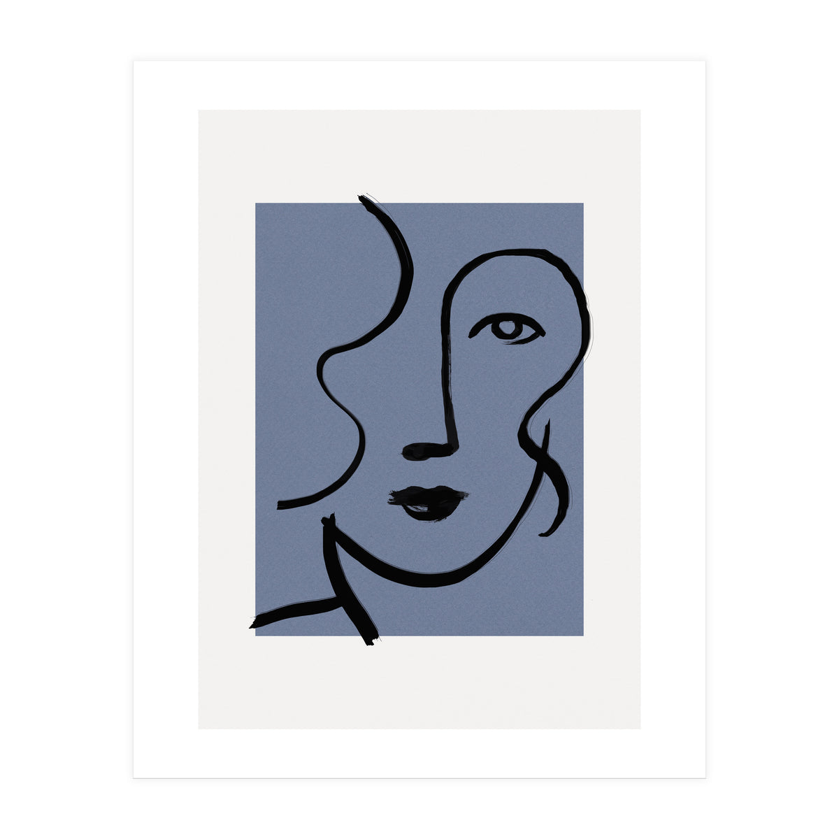 Blue Woman (Print Only)