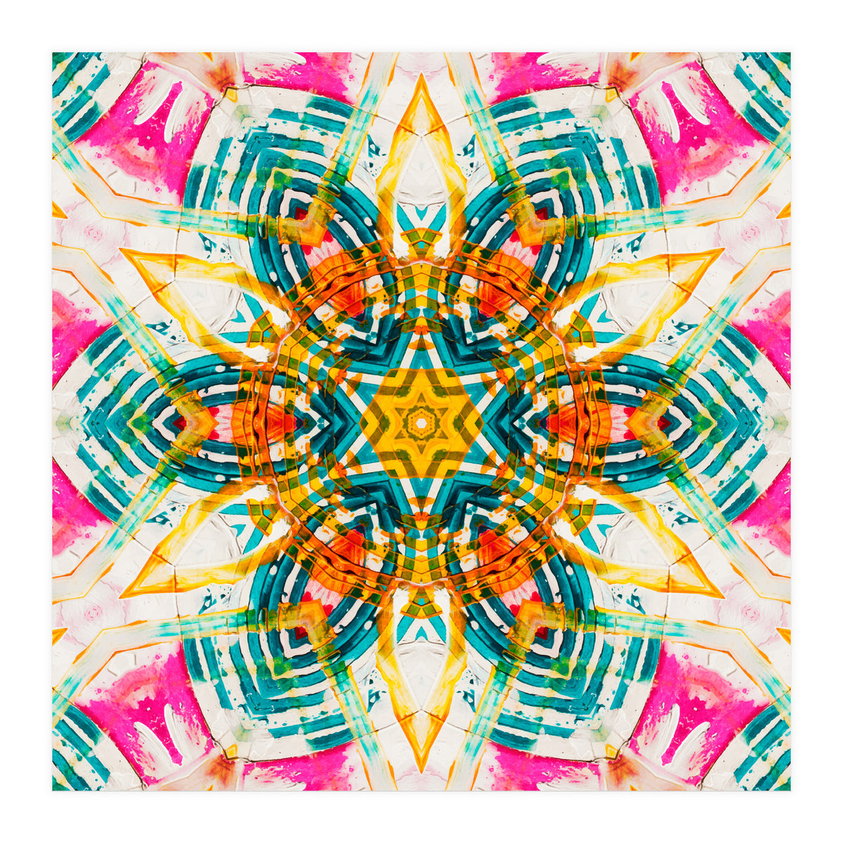 Kaleido Mandala V2 (Print Only)