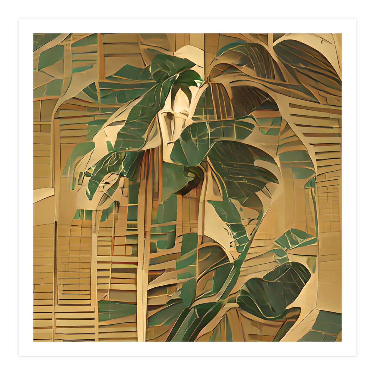 GROOVY-TROPICAL-1-A (Print Only)