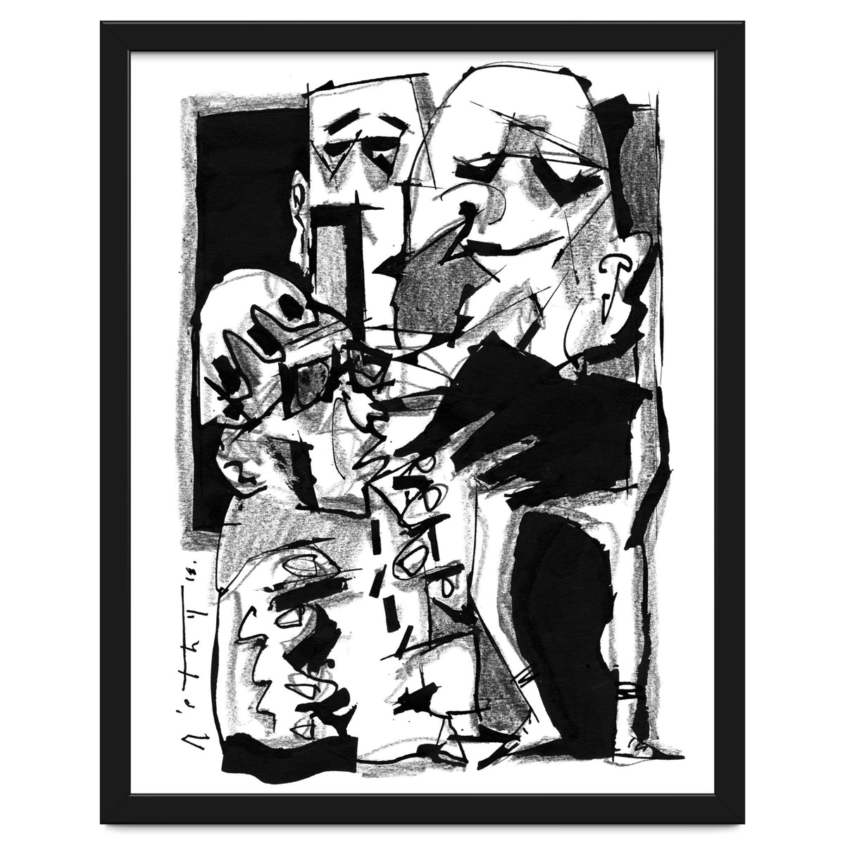 Chapter One: Never Talk With Strangers - b&w