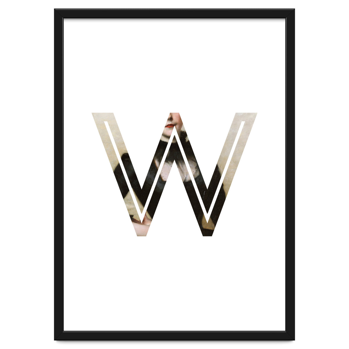 Letter W - (Impress)