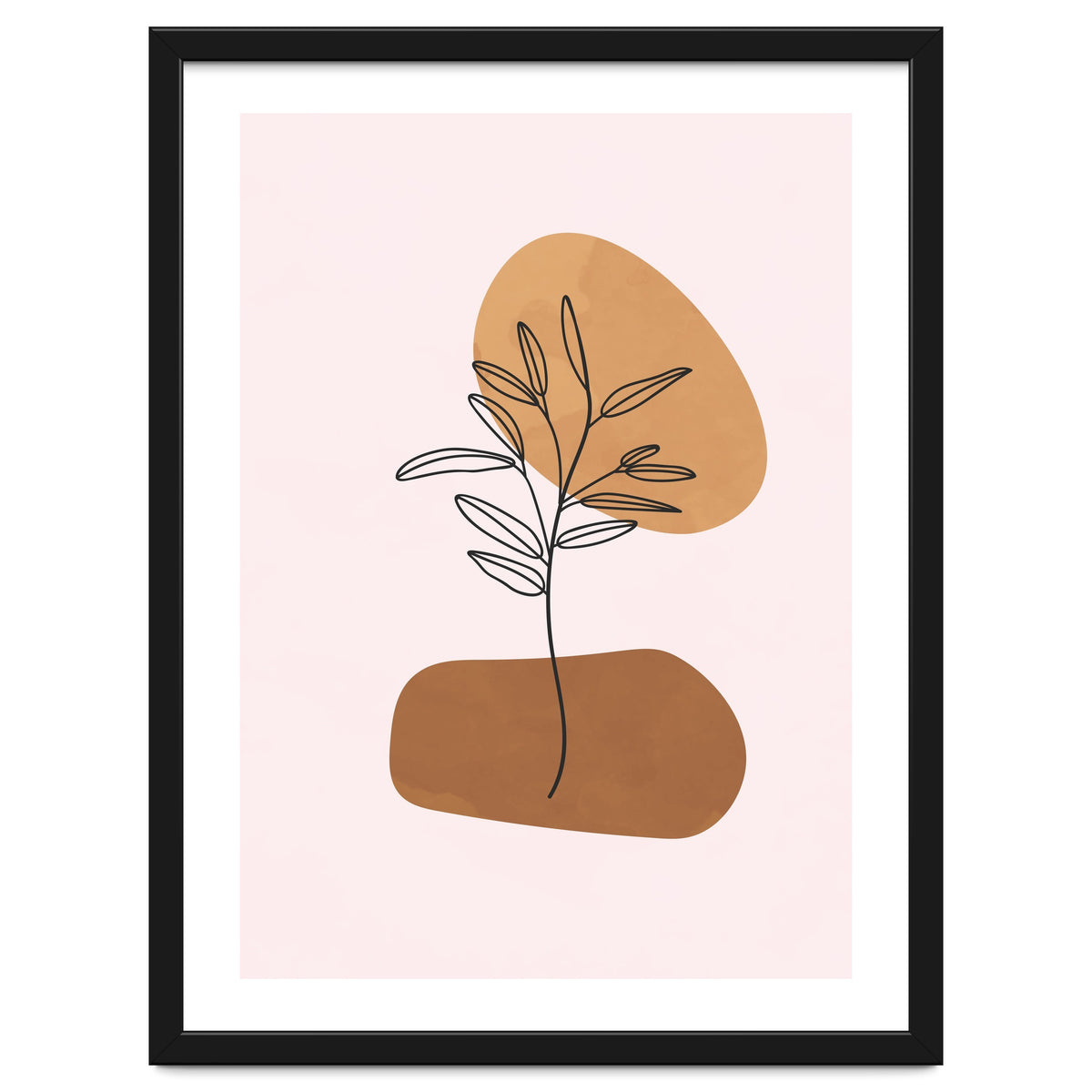 Minimalist Scandinavian Abstract Geometric Art