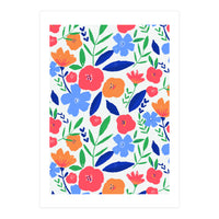 Bold Floral All Over Pattern (Print Only)