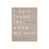 The One My Soul Loves (Print Only) thumbnail